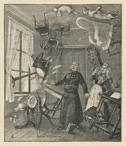 Alexander Telfair description of the paranormal events