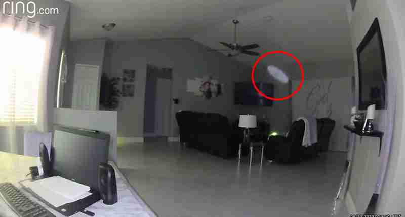 Ghost orb on camera