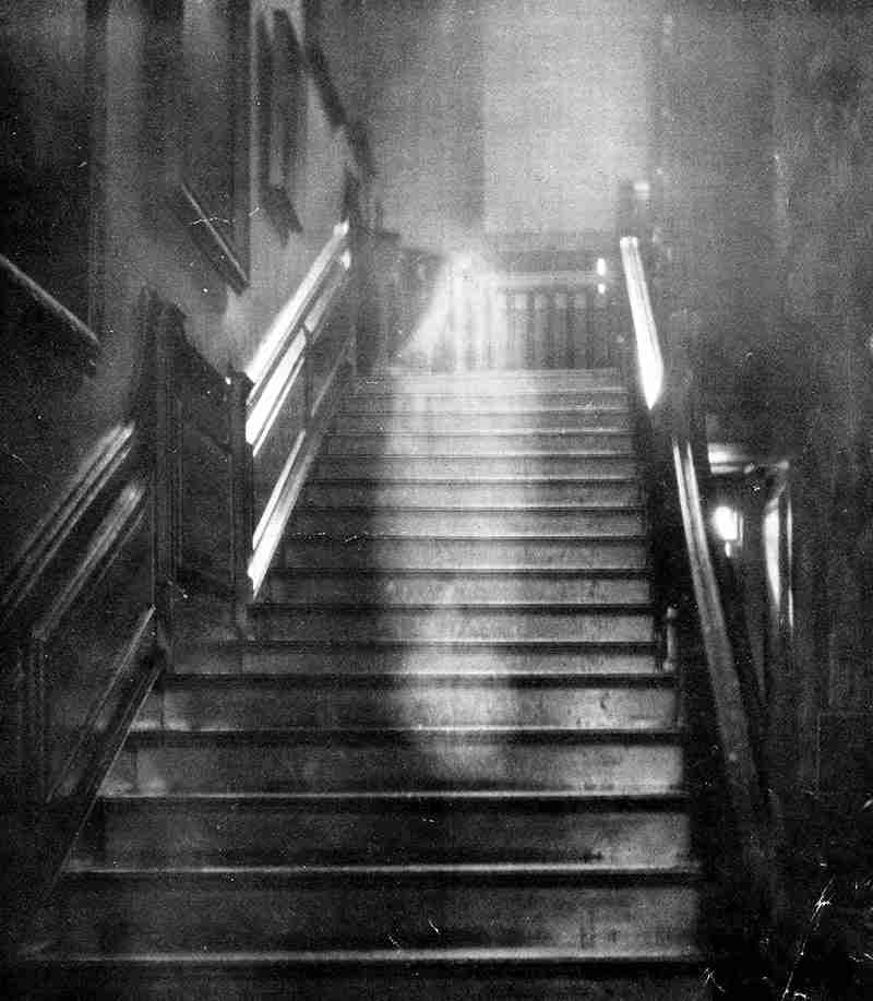 Ghost on the Staircase photograph
