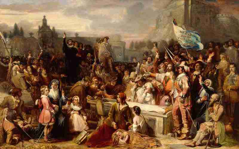 The Signing of the National Covenant in Greyfriars Kirkyard