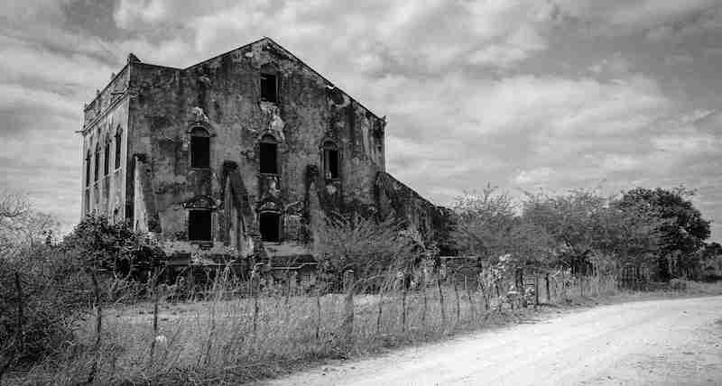 Abandoned haunted asylum