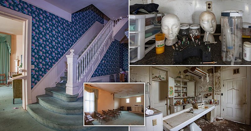 Snedeker House haunting: Embalming house inside view
